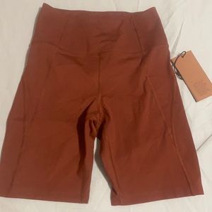 NWT GIRLFRIEND COLLECTIVE HIGH RISE SHORTS SZ SMALL